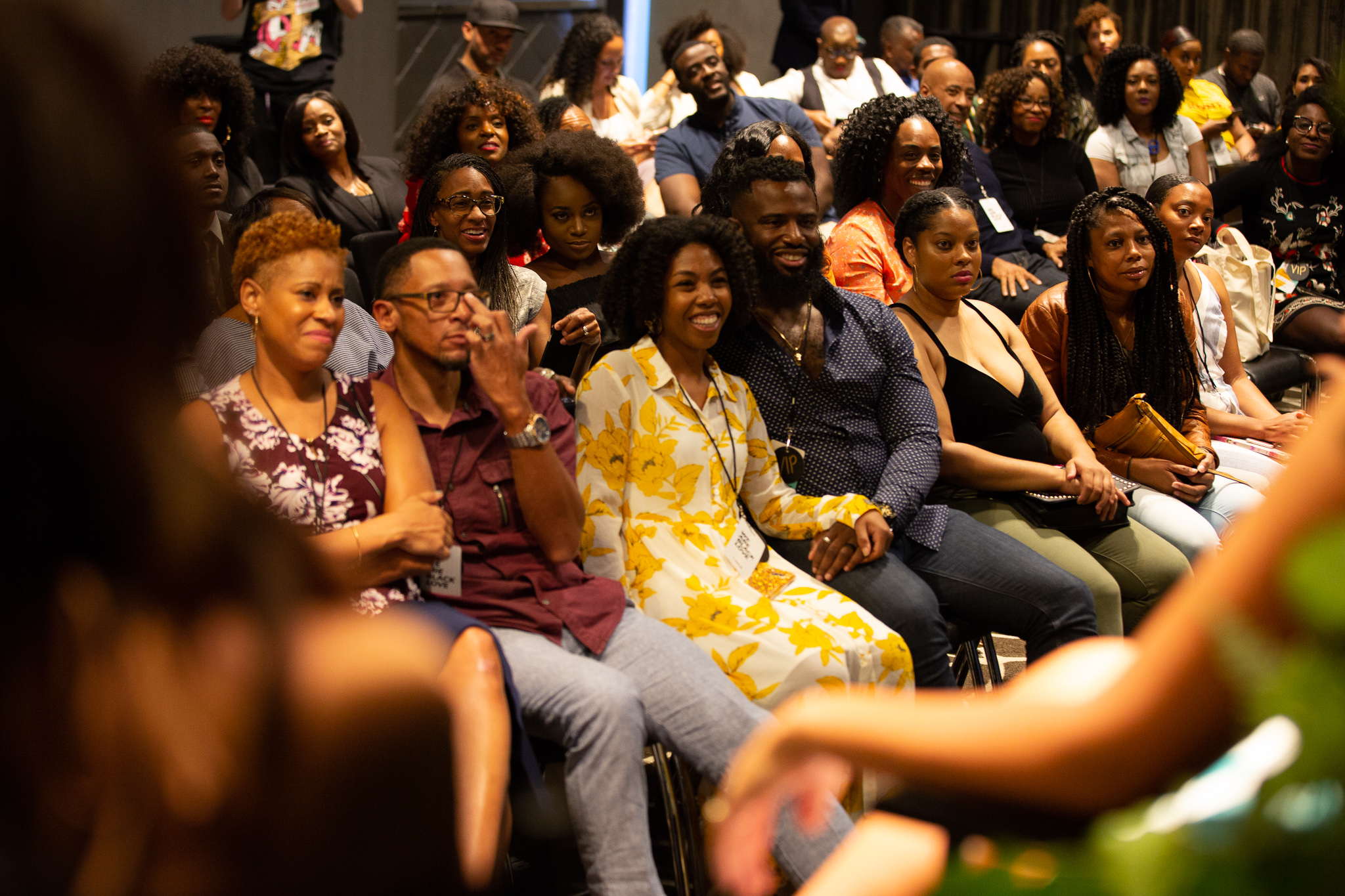 Audience at Wives Panel with Ryan Michelle Bathe, Khadeen Ellis, Aonika Thomas and Ashley Chea - Black Love Audience Wives Panel with Ryan Michelle Bathe, Khadeen Ellis, Aonika Thomas and Ashley Chea