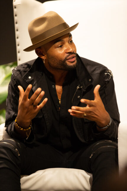"Clips and Conversation" moderator Shawn Finnie - Black Love "Clips and Conversation" moderator Shawn Finnie