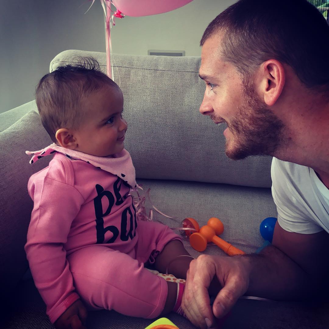 Tika Sumpter's fiance, Nick James Muscarella, and daughter, Ella - Black Love