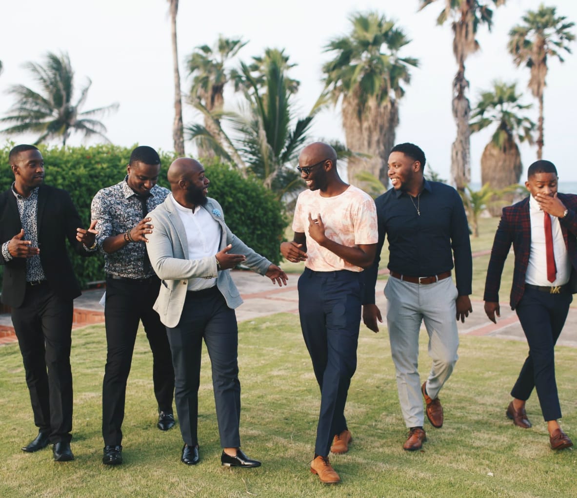 Men talking and laughing - Black Love Name a Better Duo?! Movies We Love in Honor of Friendship Day