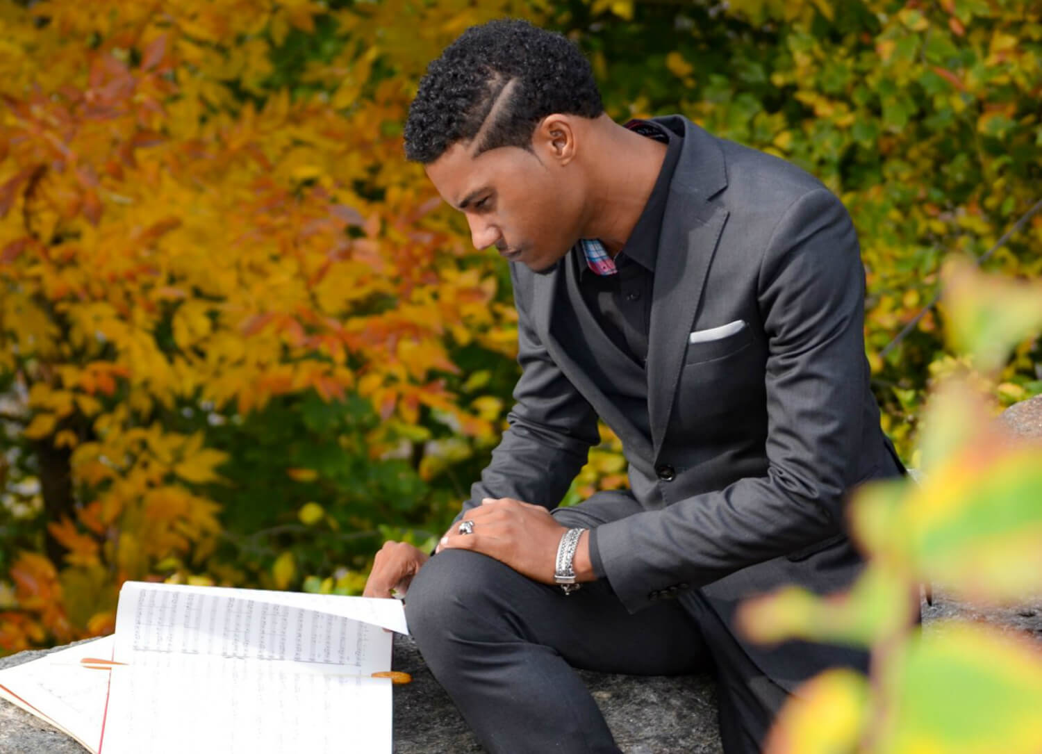 Man reading