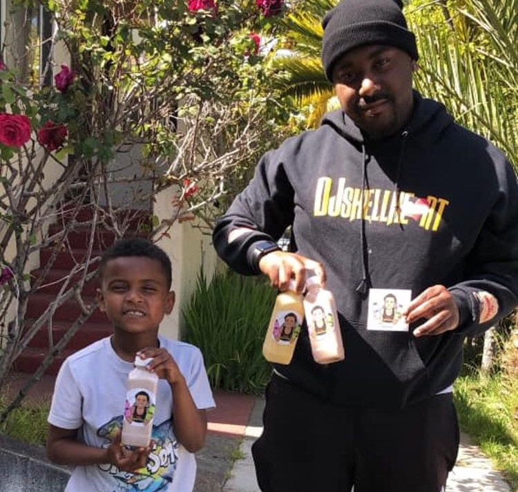 Emerson Pierre Robinson and his son, Pierre - Black Love