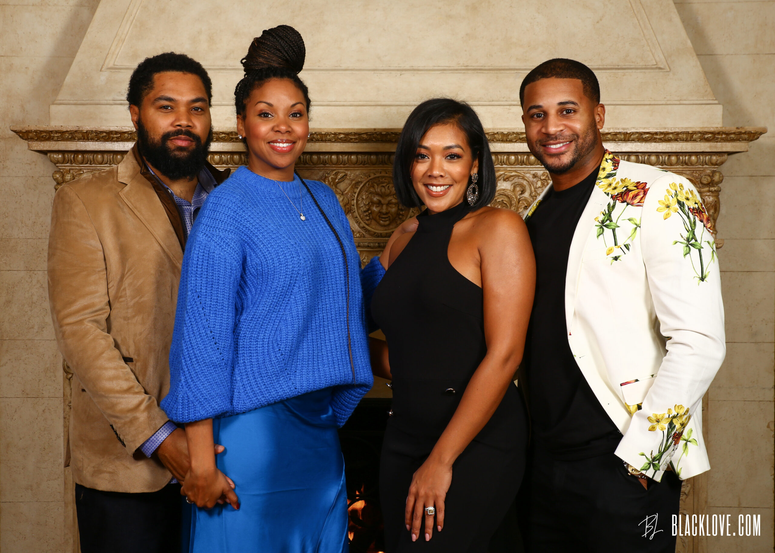 Tommy & Codie Oliver with Devale & Khadeen Ellis - Black Love This Birthday Celebration Was a Visual Sanctuary for Black Love