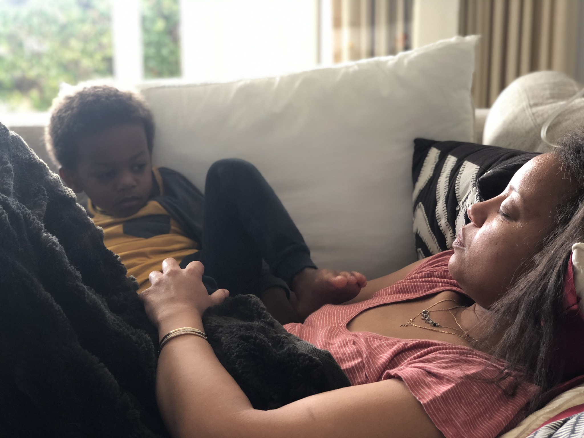 Hilary Sledge-Sarnor and her son (Photo courtesy of Hilary Sledge-Sarnor) - Black Love Hilary Sledge-Sarnor and her son (Photo courtesy of Hilary Sledge-Sarnor)