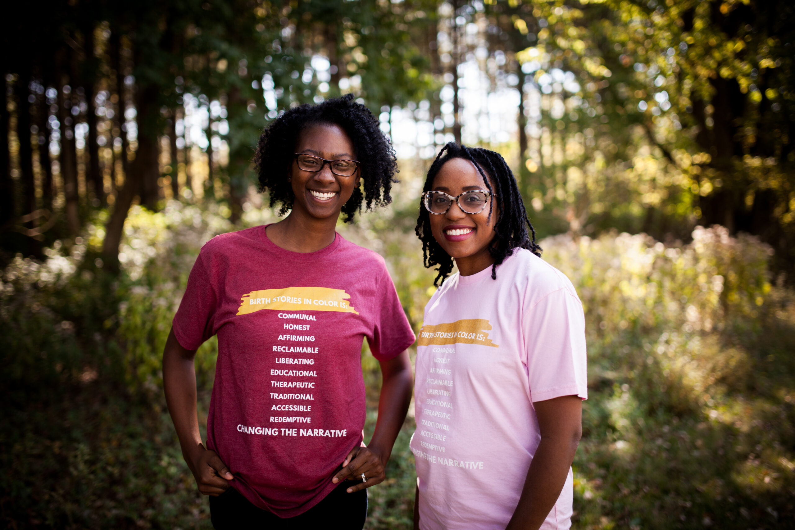Laurel Gourrier and Danielle Jackson (Courtesy of Birth Stories in Color) - Black Love Laurel Gourrier and Danielle Jackson (Courtesy of Birth Stories in Color)