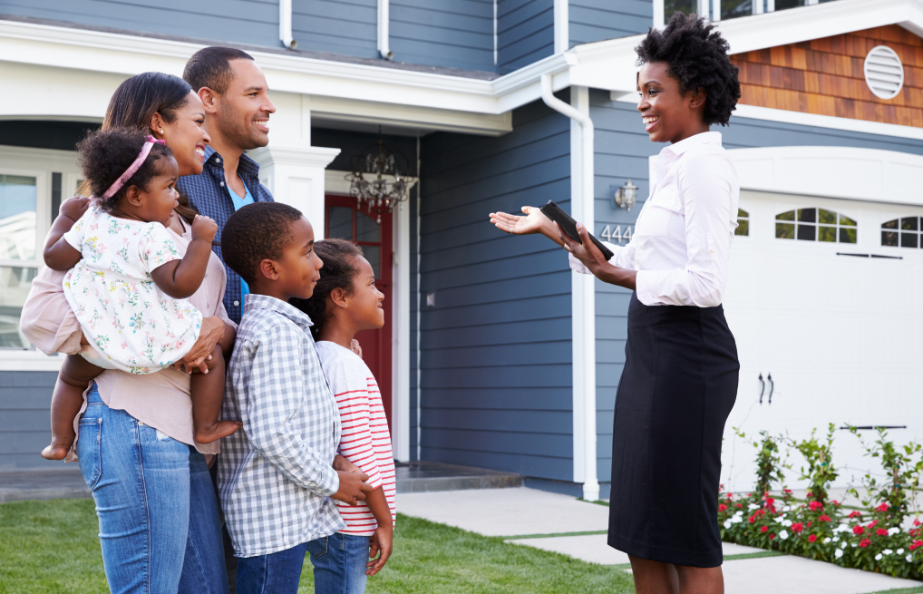 Family buying home - Black Love