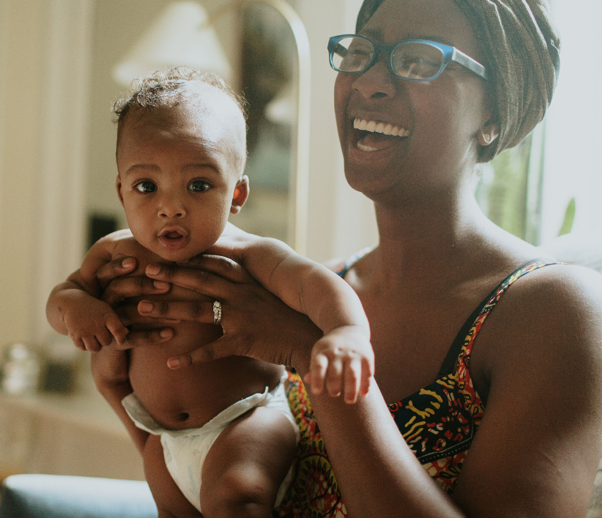 Laurel Gourrier with her baby (Courtesy of Birth Stories in Color) - Black Love Laurel Gourrier with her baby (Courtesy of Birth Stories in Color)
