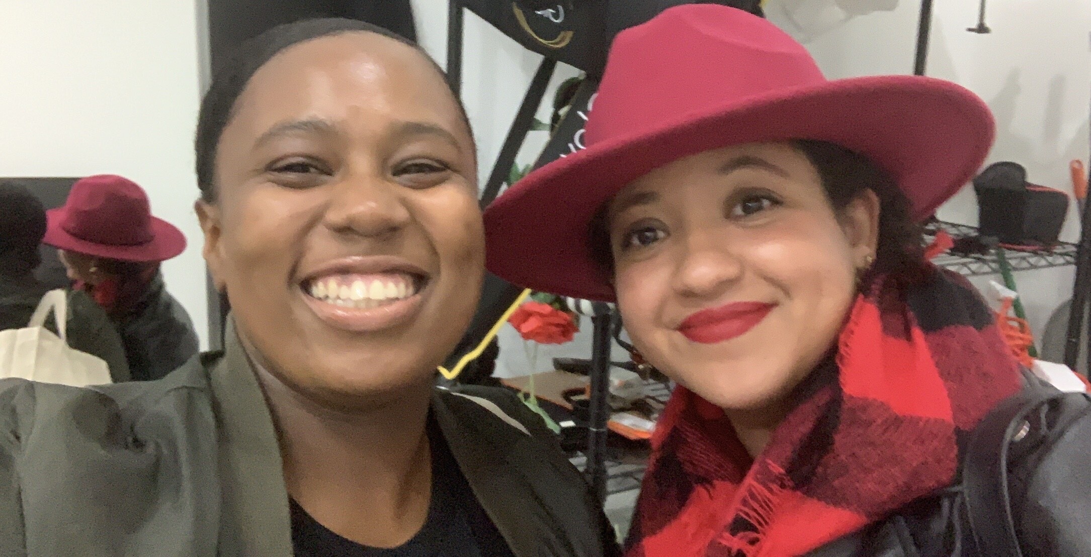 Yasmine Jameelah and her best friend Tania Mercedes. (Photo courtesy of Yasmine Jameelah)