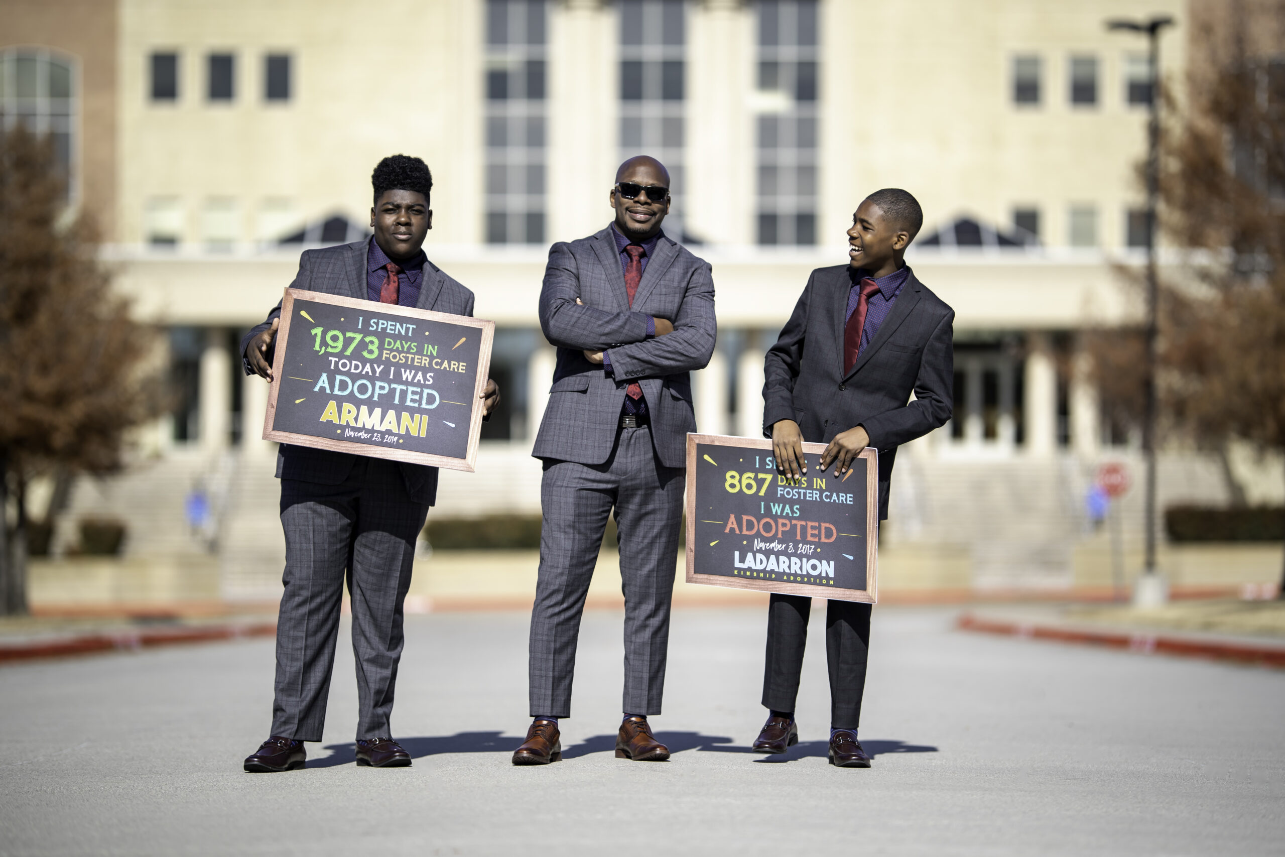 Laterras Whitfield and his sons. (Photo courtesy of Laterras Whitfield) - Black Love Laterras Whitfield and his sons, Armani and LaDarrion. (Photo courtesy of Tony Pettiford)