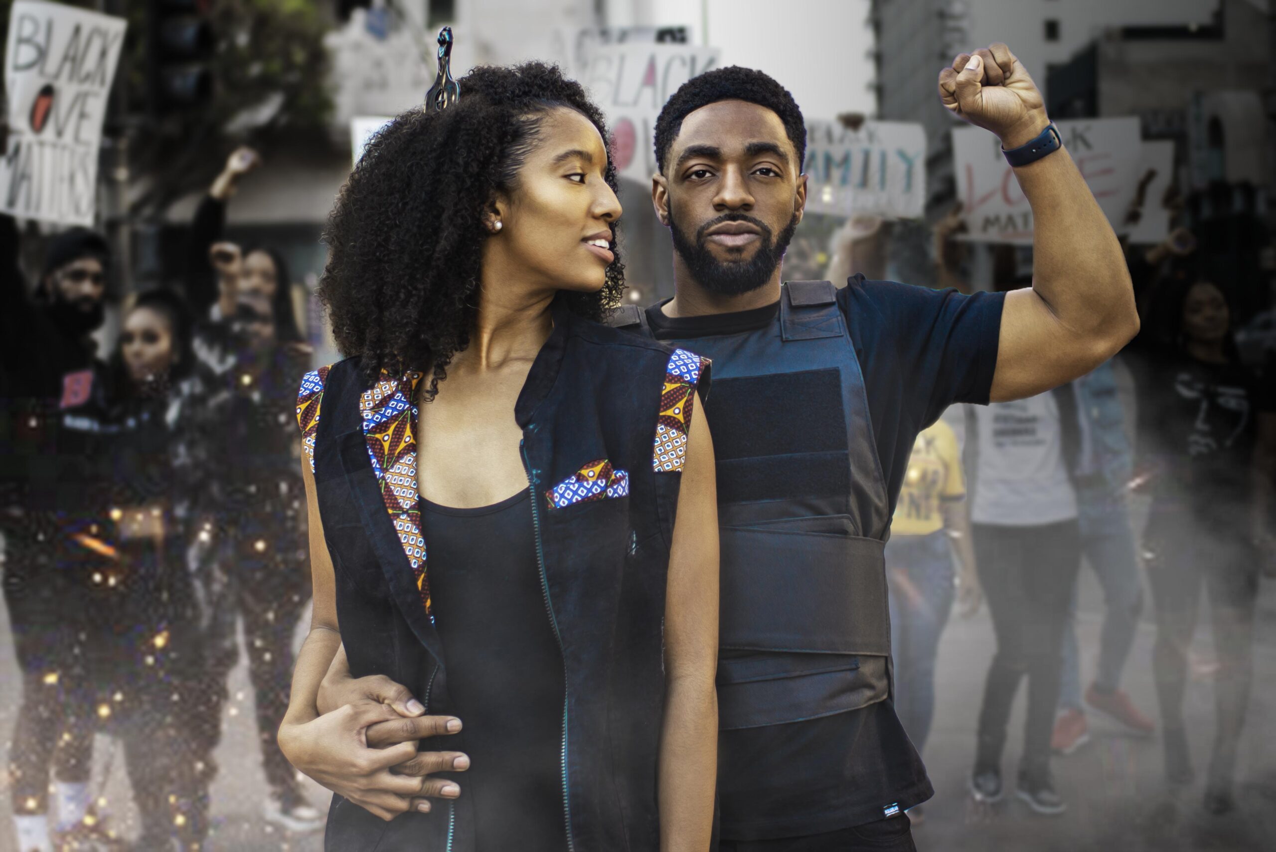 @korneliusbascombe, @rachelthearchitect and @itsthebascombes (Photo credit: Breanna Jones/@breleased) - Black Love Black Love Matters: A Photo Series