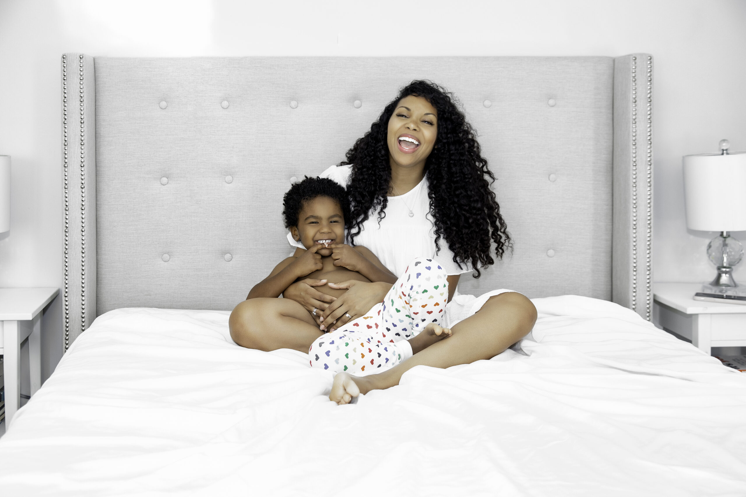 Black Love Creator Codie Elaine Oliver and her son Brooks (Photo courtesy of Christiane Fe)