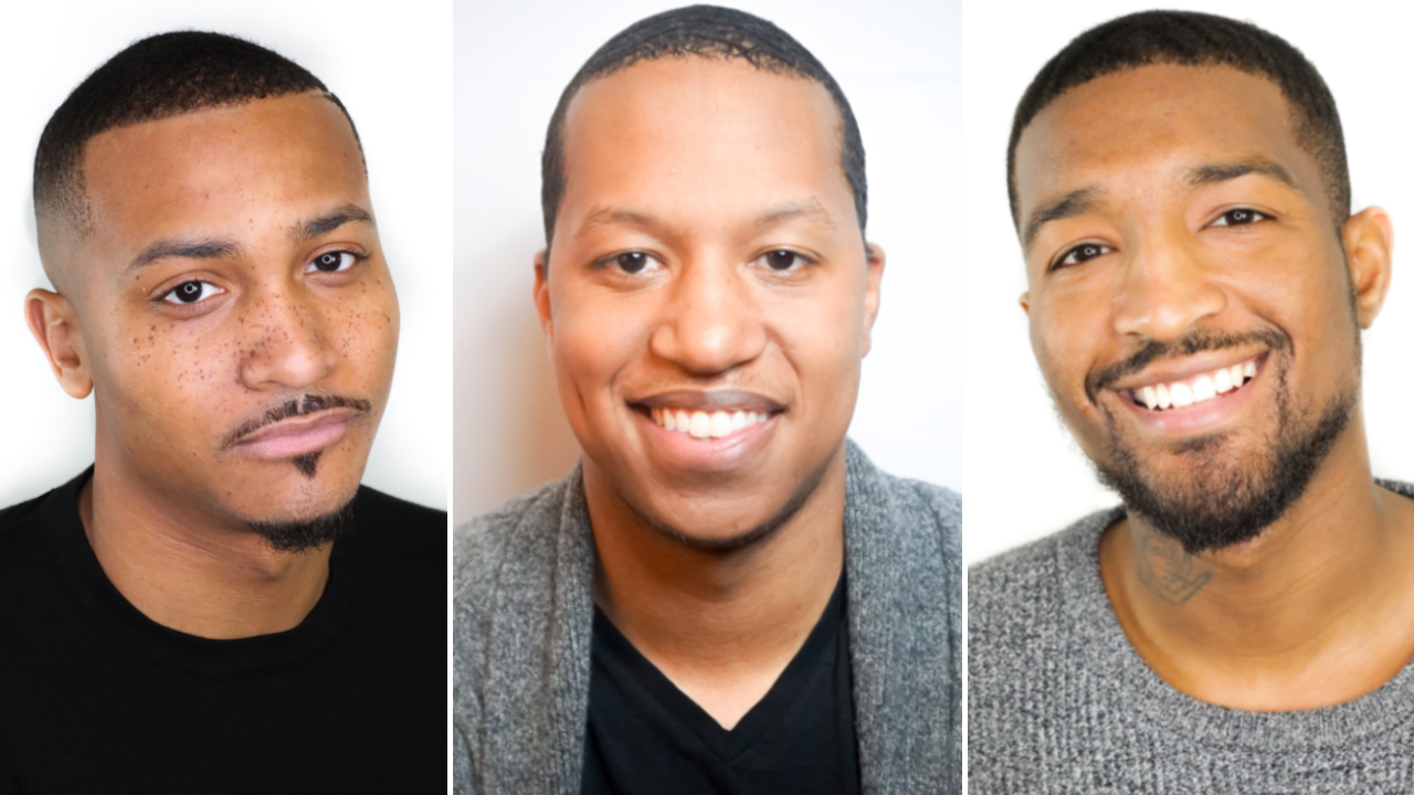 Elevate founders Dante' Wade, Aaron Warrick and Greg Wilson. (Photo courtesy of Elevate App) - Black Love Elevate founders Dante' Wade, Aaron Warrick and Greg Wilson. (Photo courtesy of Elevate App)