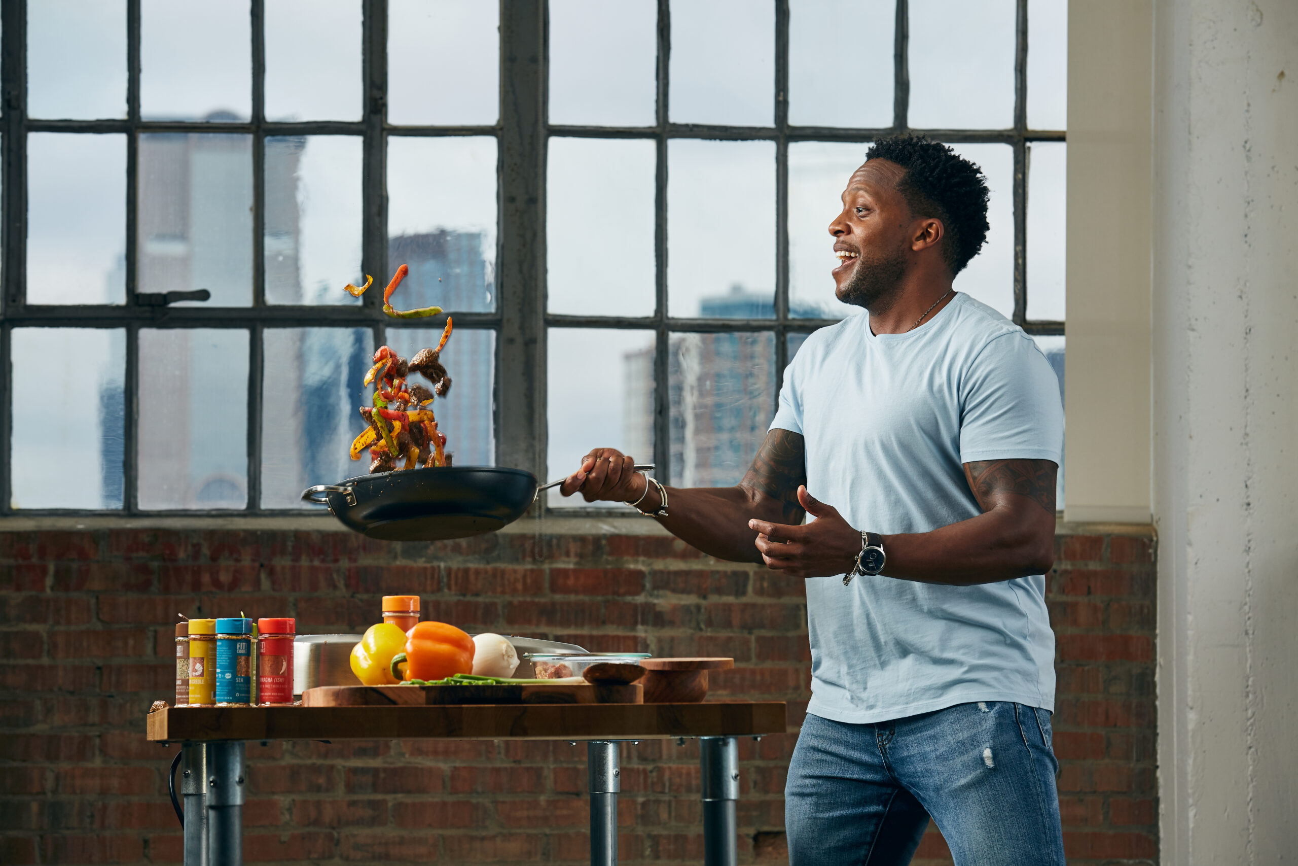 Kevin Curry of "Fit Men Cook" - Black Love Kevin Curry of "Fit Men Cook"