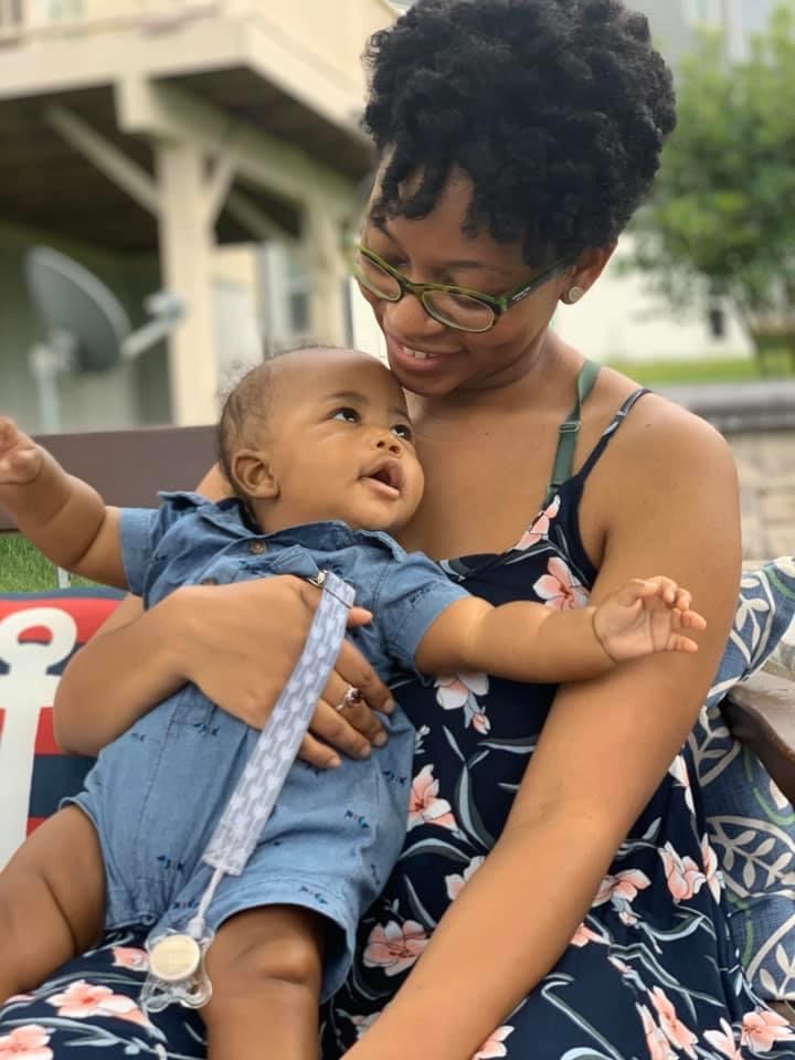 Jasmine and "Bow" (Photo courtesy of Grandma Harris)