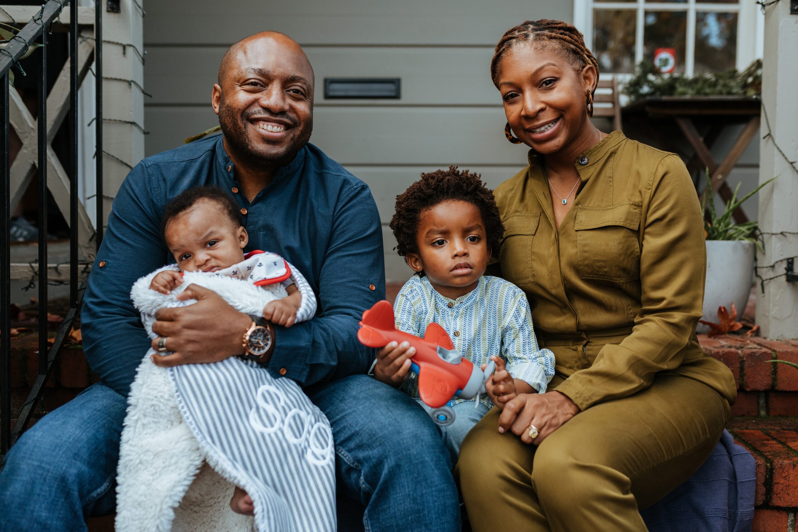 From left to right: Mark, Sage, Knight, and Halle Millien (Photo courtesy of Icarian Photography) - Black Love From left to right: Mark, Sage, Knight, and Halle Millien (Photo courtesy of Icarian Photography)