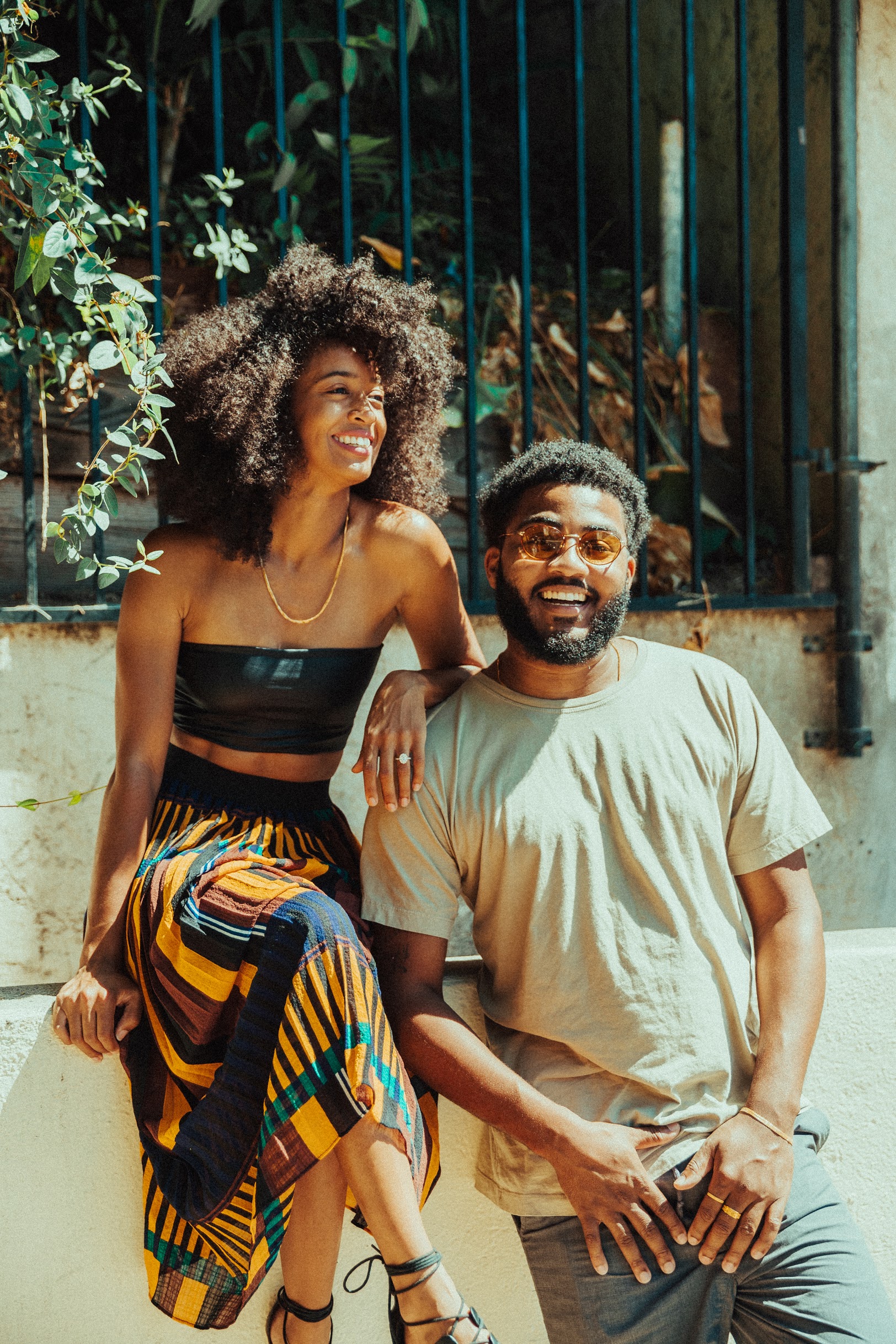 Jasmine Nicole and Andre, co-founders of The Nice Plant - Black Love Jasmine Nicole and Andre, co-founders of The Nice Plant