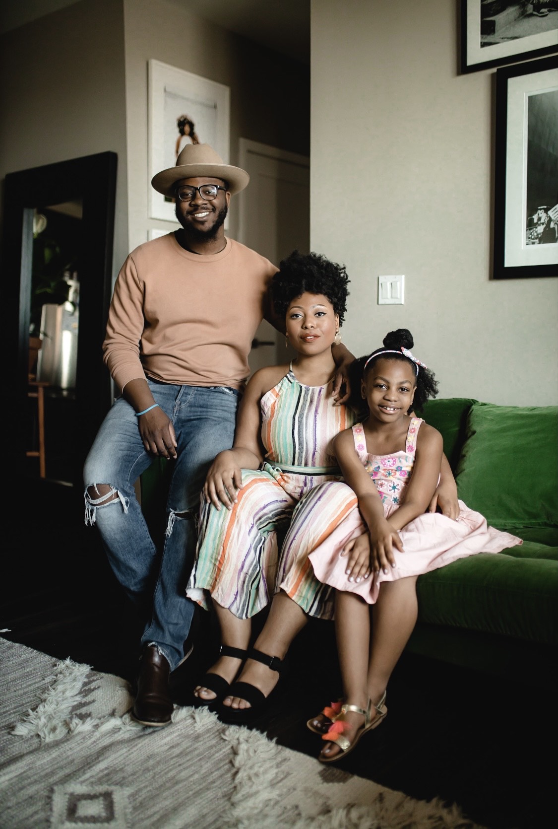 Ayana Iman and her family (Courtesy of Ayana Iman)