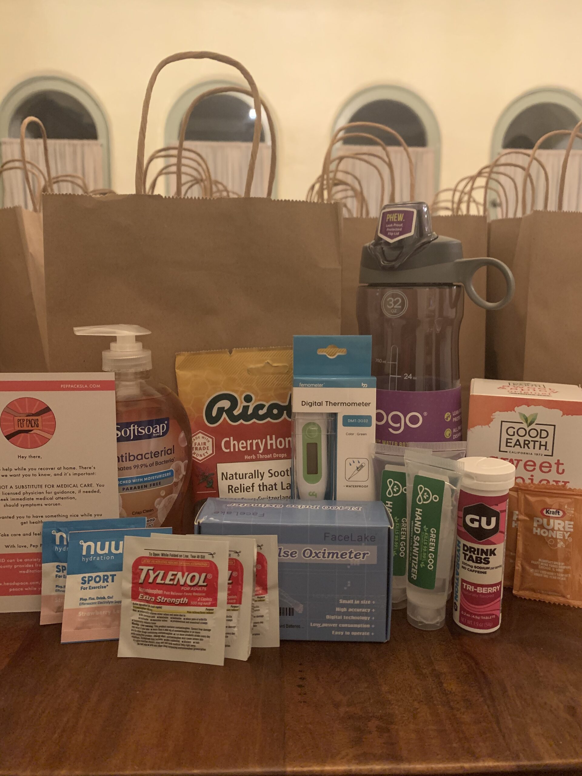 Courtesy of Brook Sitgraves Turner - Black Love Pep Packs (Courtesy of Brook Sitgraves Turner)