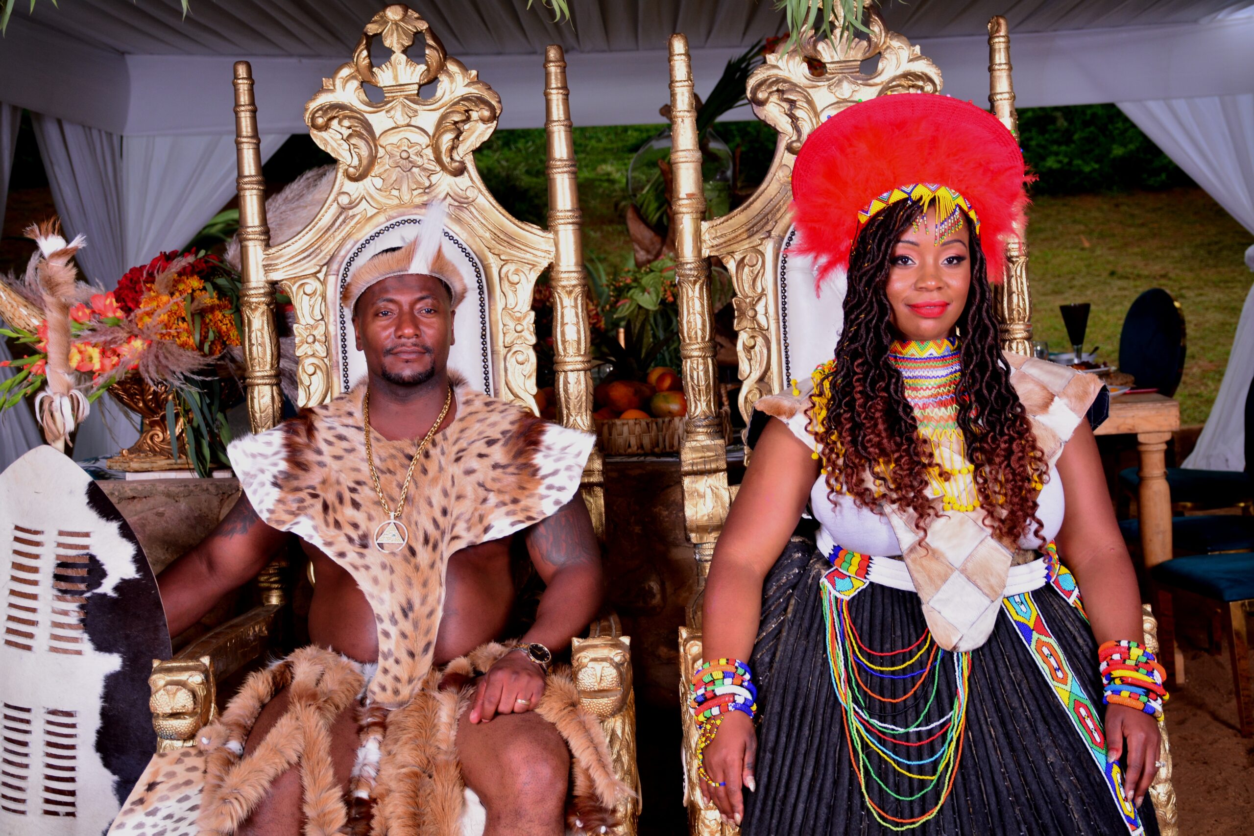 This Couple's Marriage Renewal in South Africa