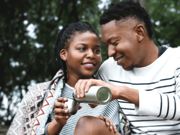 Courtesy of rawpixel.com - Black Love Couple on a picnic (Courtesy of rawpixel.com)