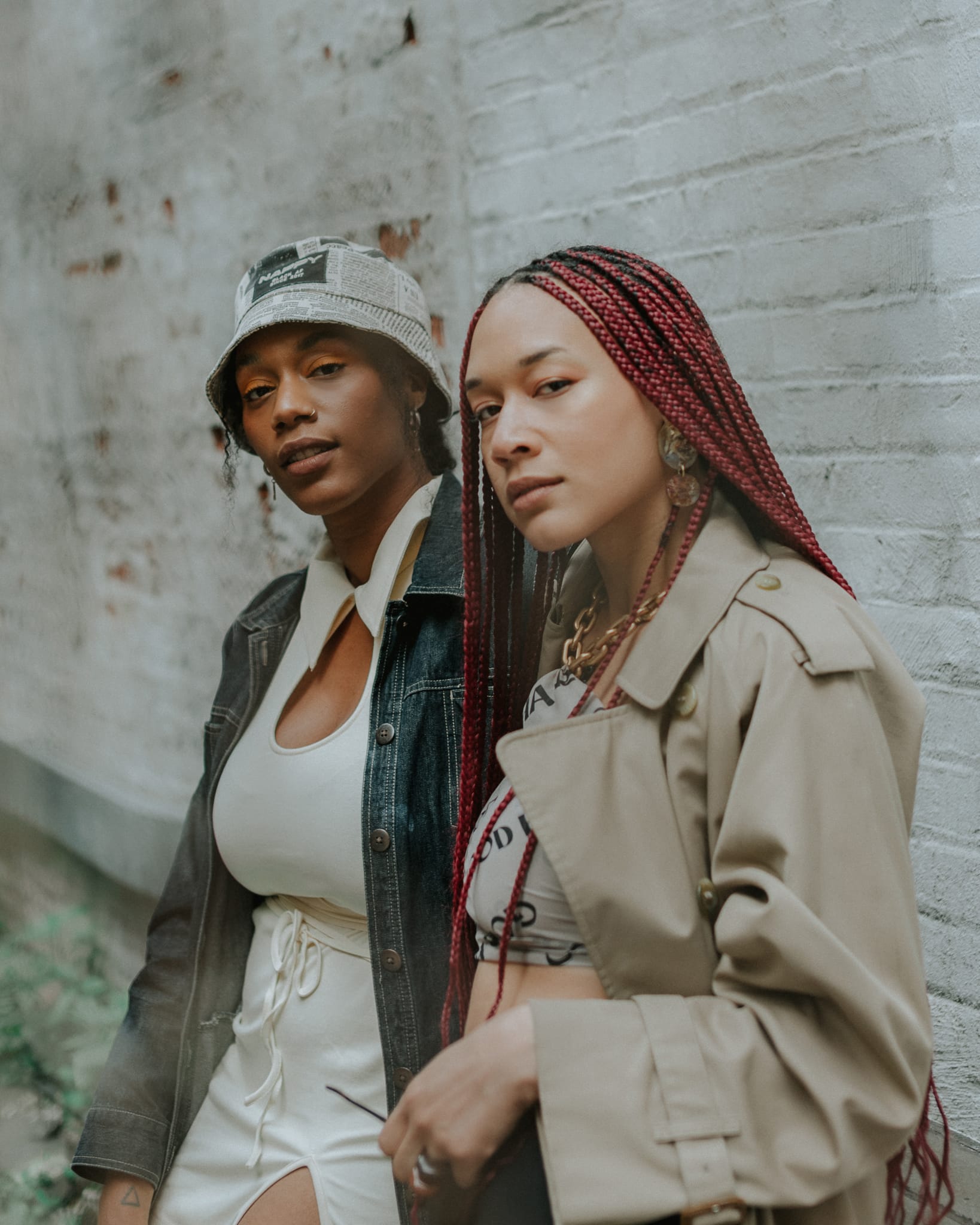 Rachel and Rikki, co-founders of Nappy Head Club - Black Love These Sisters Founded a Fashion and Lifestyle Brand for Type 4 Naturals