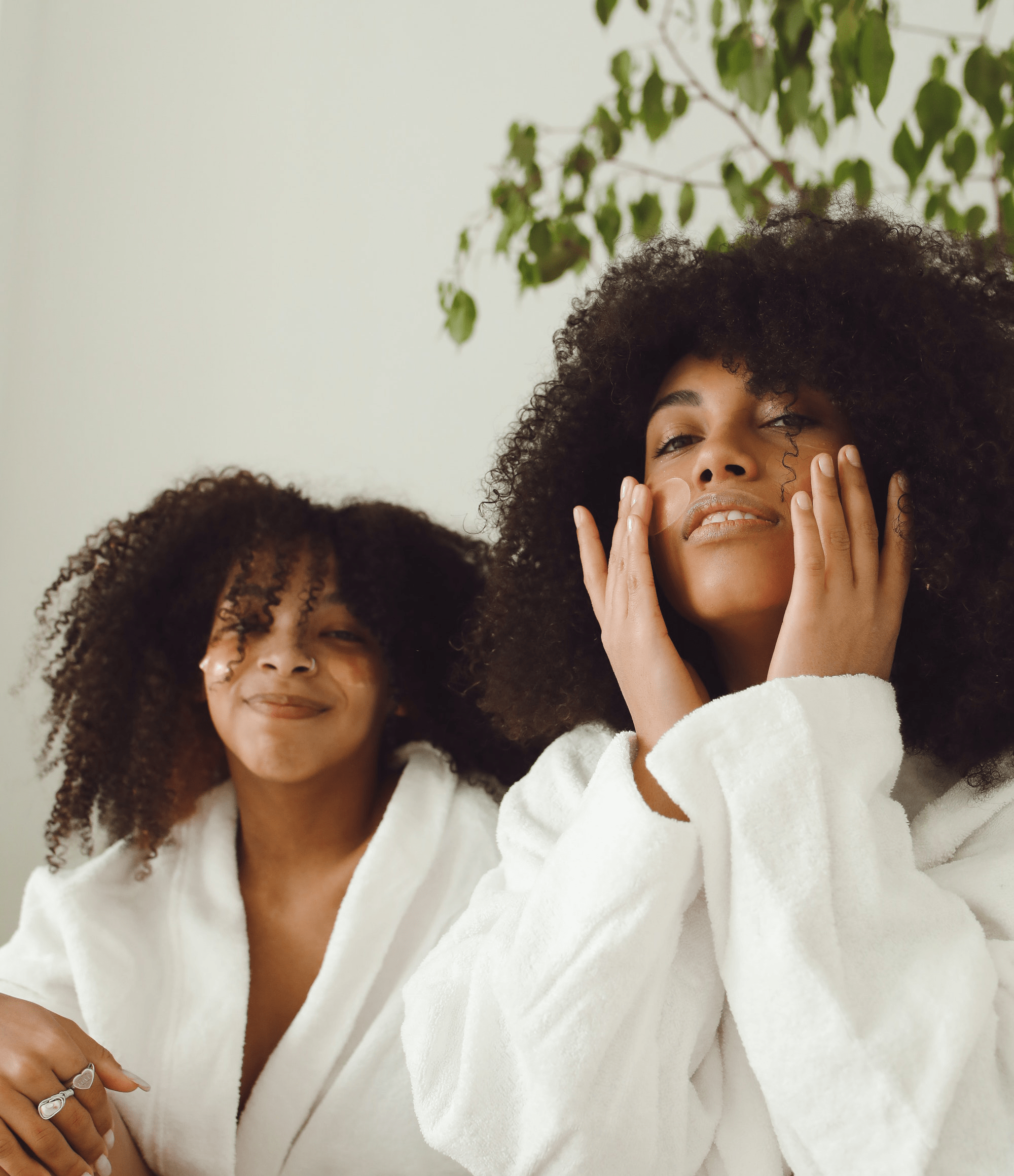 Courtesy of pexels.com - Black Love Friends doing a facial