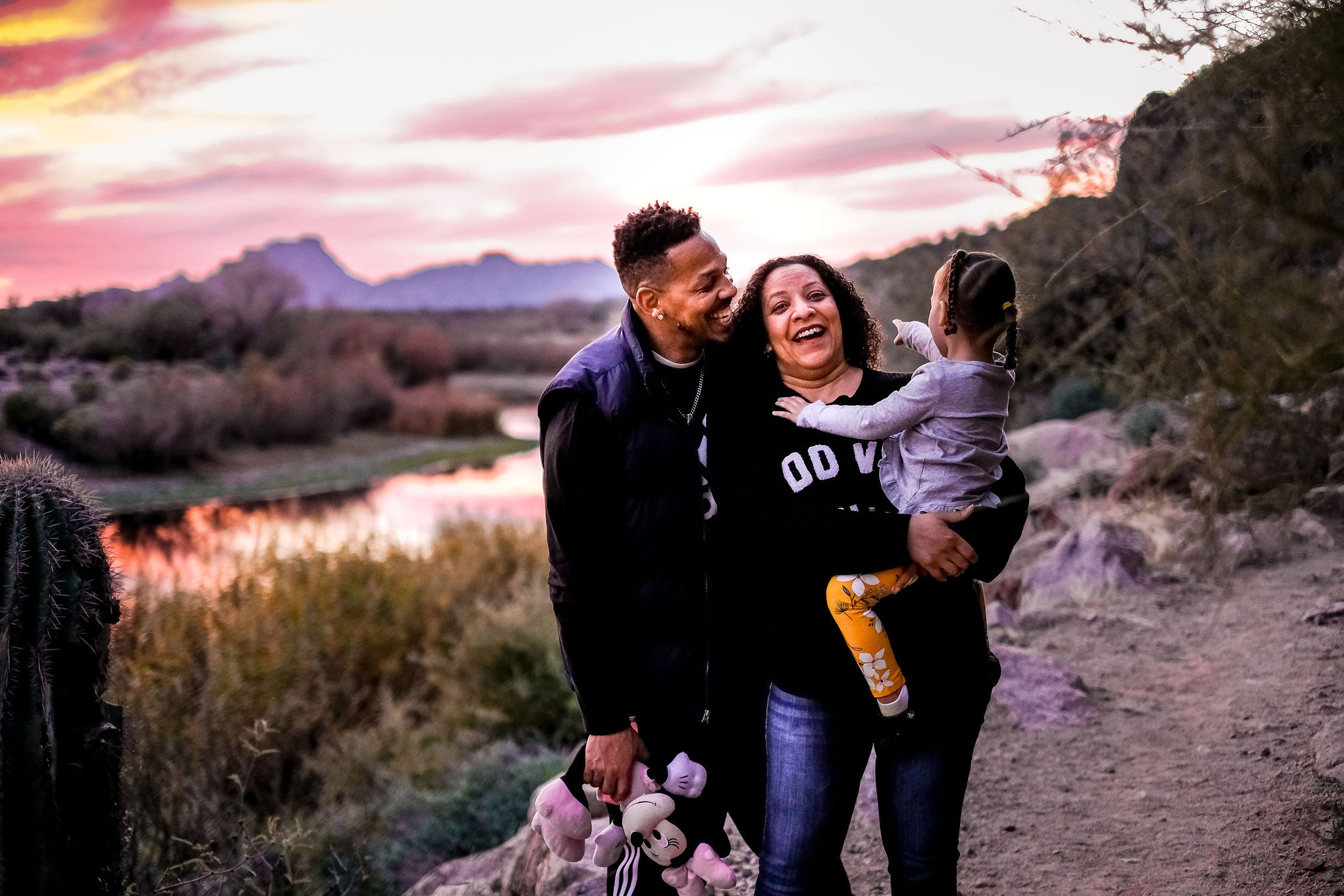 Jevonne, Michaelle and Jevonne’s daughter (Courtesy of Michaelle Branch) - Black Love