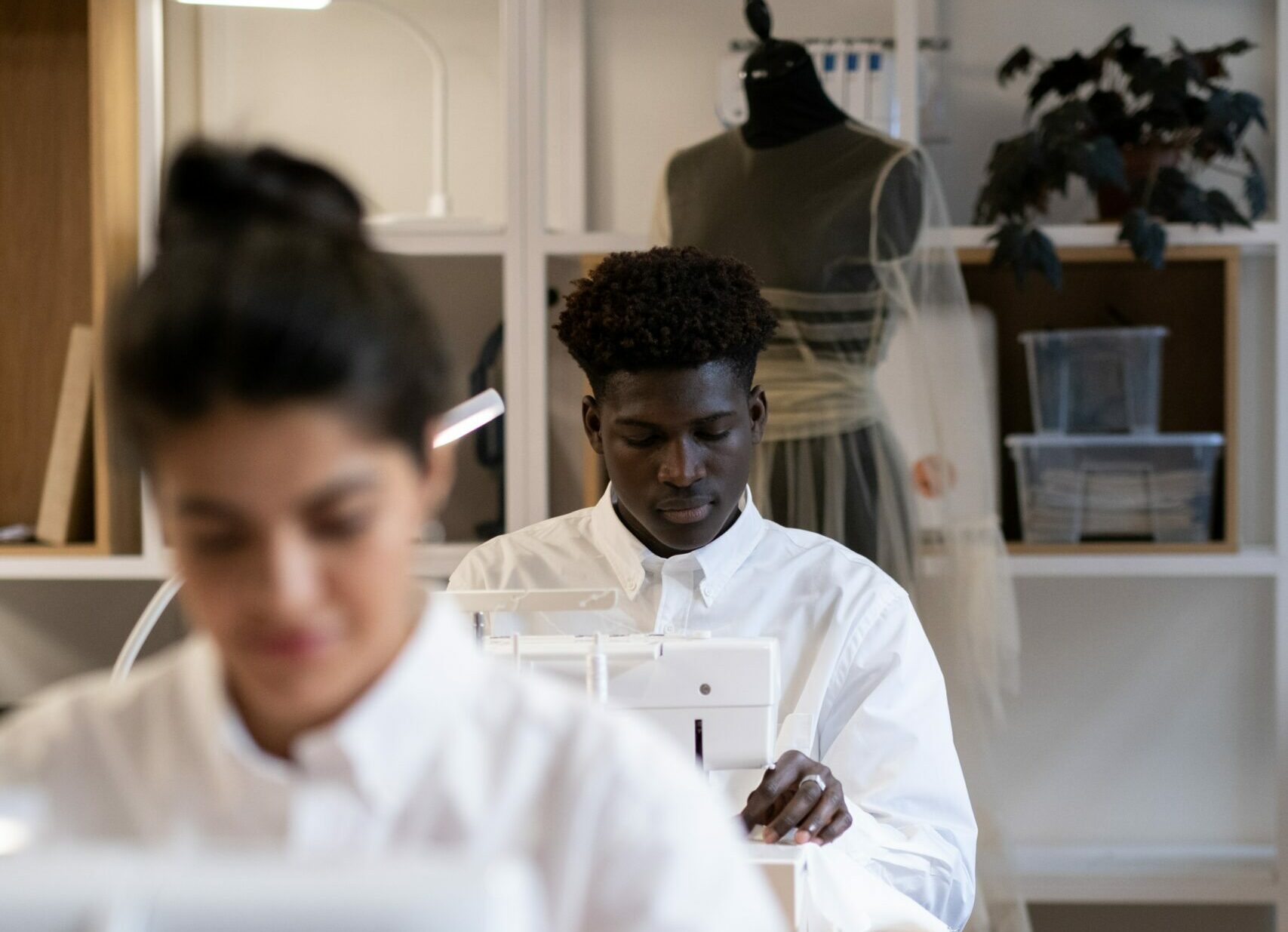 Courtesy of pexels.com - Black Love Man sewing