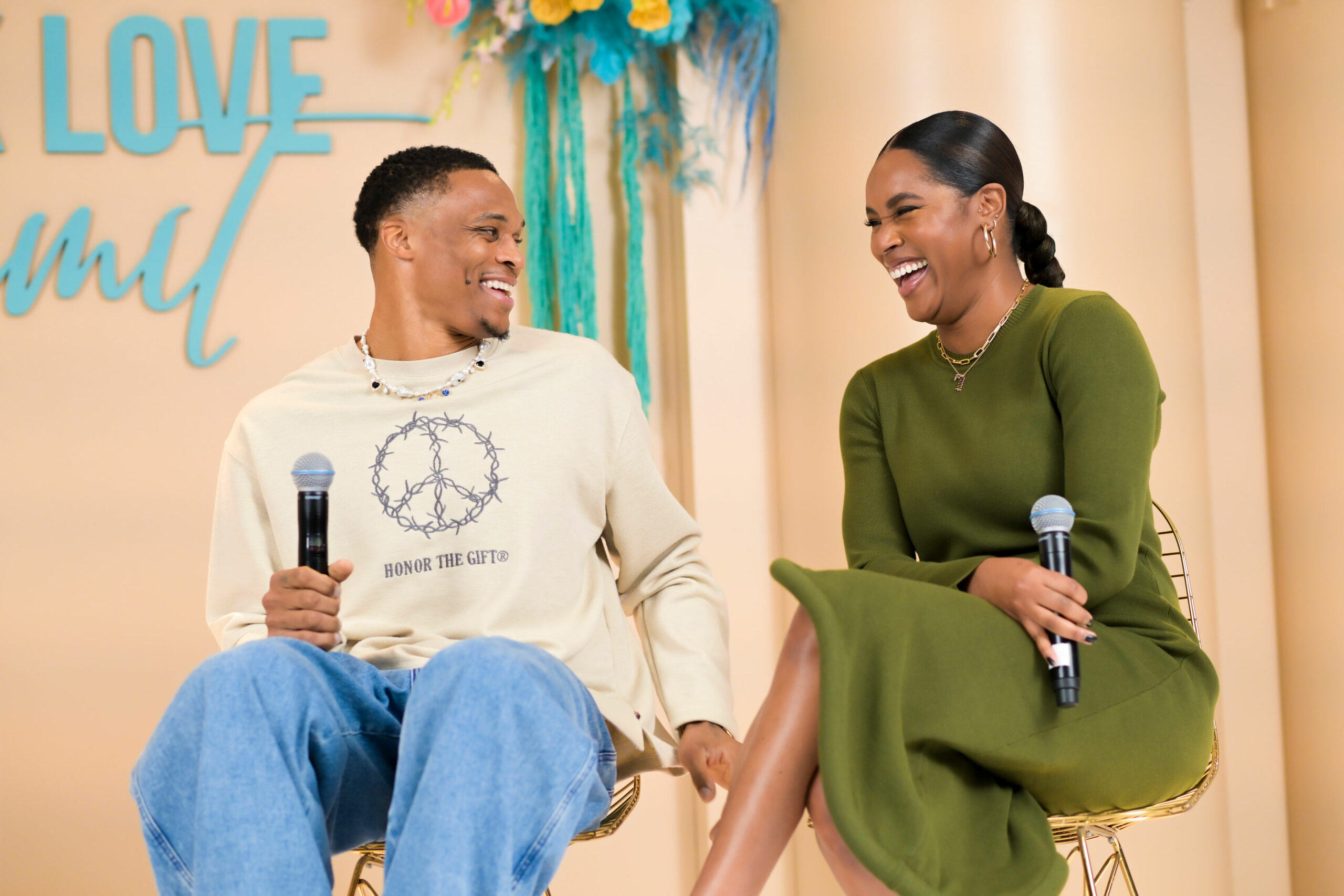 Russell & Nina Westbrook at Black Love Summit (Credit: Kai Byrd Photography) - Black Love