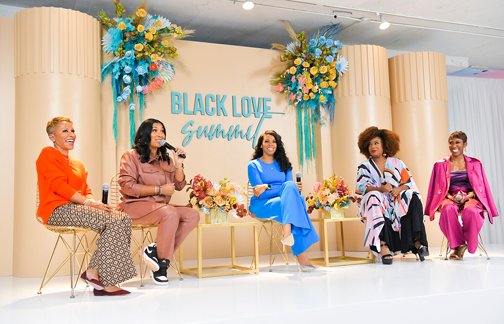 Adrienne "Gammy" Banfield Norris, Melanie Fiona, Codie Elaine Oliver, Angel Moore, and Melissa Fredericks (Credit: Kai Byrd Photography) - Black Love 5 Major Takeaways From Black Love Summit 2022