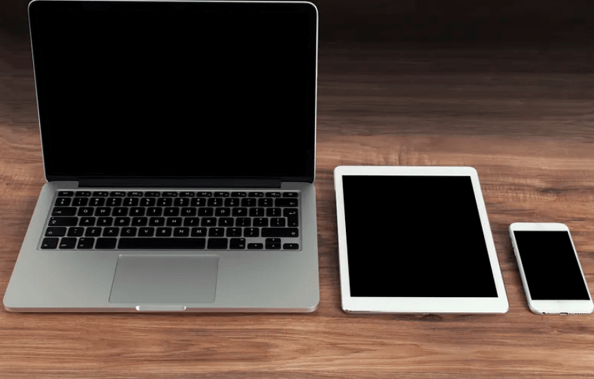 Courtesy of rawpixel.com - Black Love laptop, tablet and phone