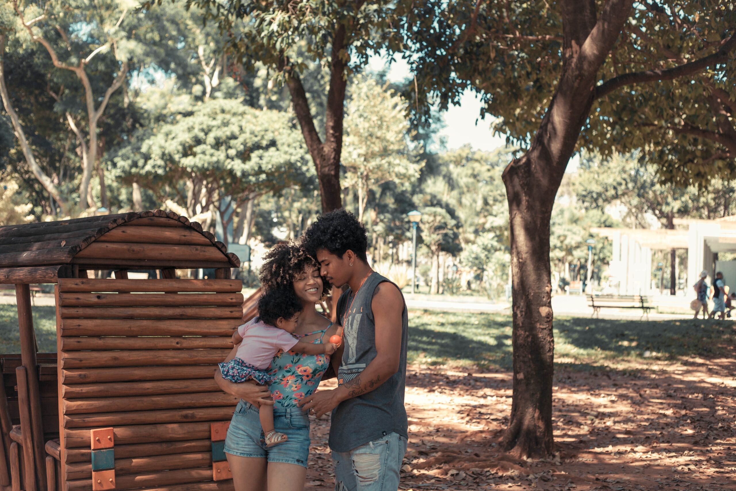 Courtesy of pexels.com - Black Love family at a park