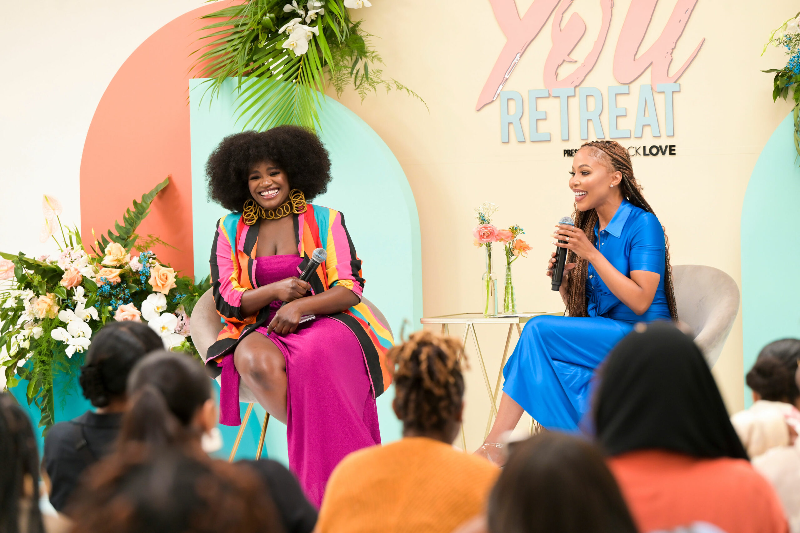 Shoniqua Shandai and KJ Smith at The YOU Retreat (Credit: Kai Byrd Photography) - Black Love
