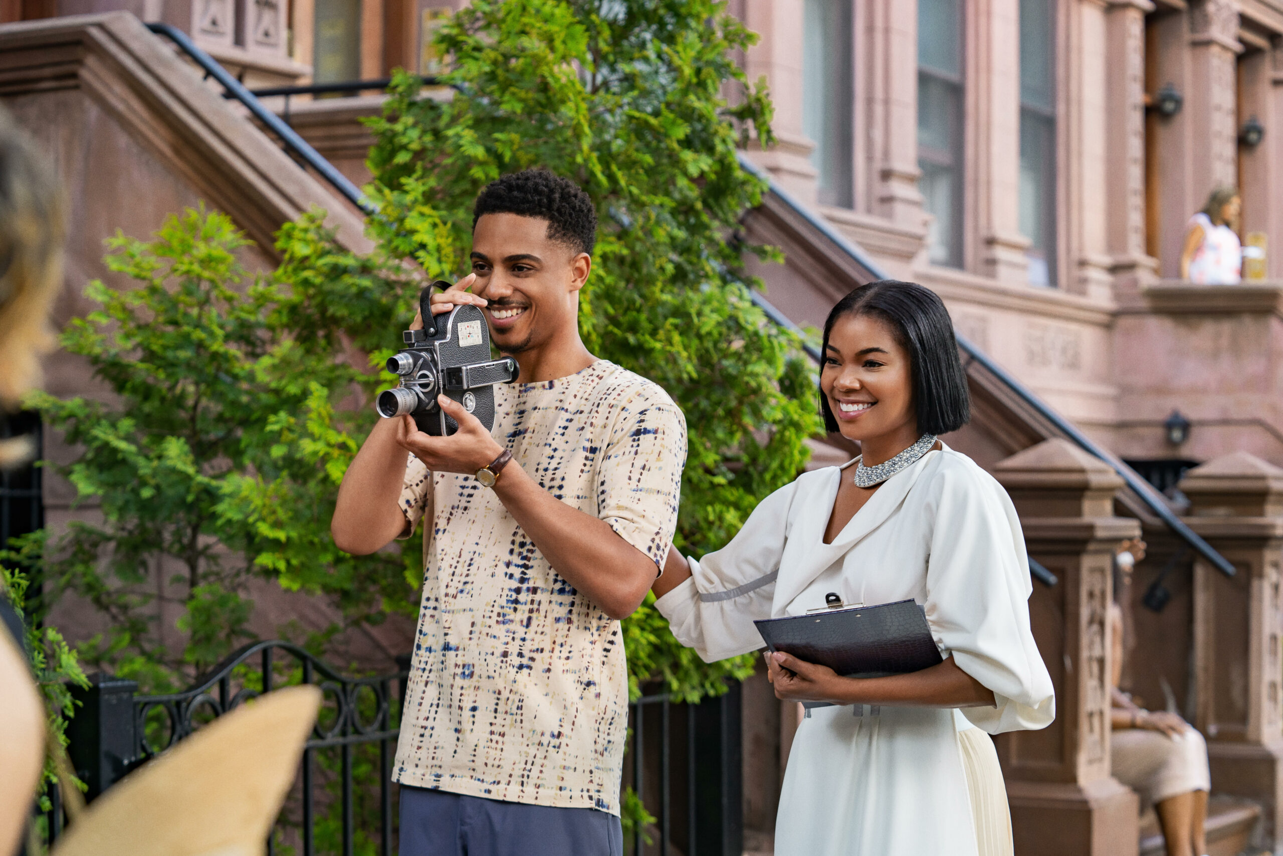 "The Perfect Find" starring Keith Powers as Eric and Gabrielle Union as Jenna. Courtesy of Netflix/Alyssa Longchamp) - Black Love