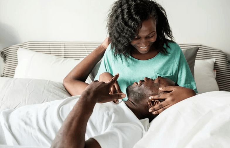 Courtesy of rawpixel.com (couple talking) - Black Love