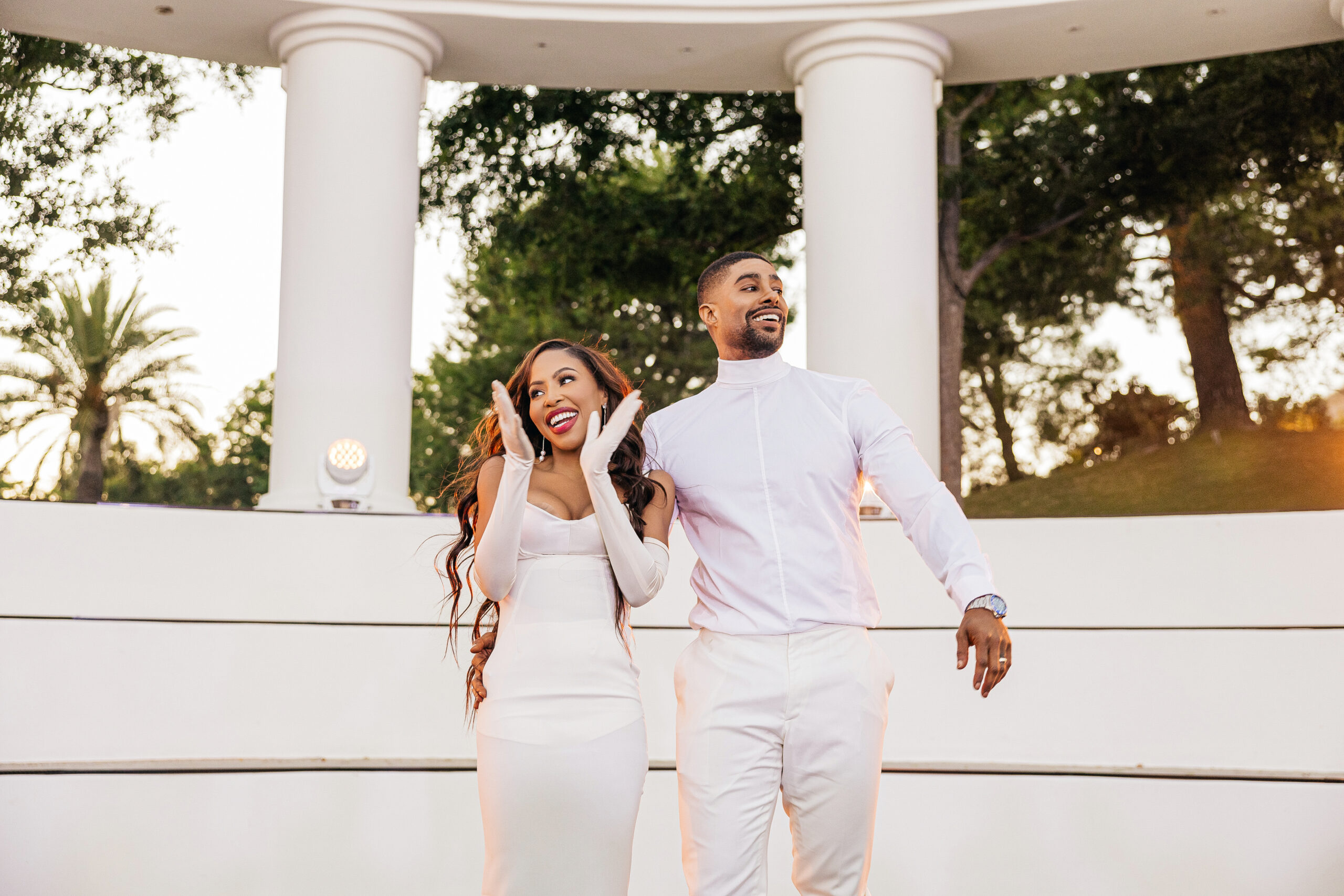Credit: Stanley Babb/Stanlo Photography - Black Love Actors KJ Smith & Skyh Black Wed and Celebrated Black Love