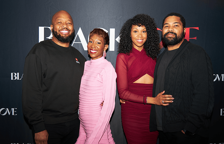Kevin & Melissa Fredericks and Codie Elaine & Tommy Oliver at the Freevee FAST channel event - Black Love Black Love Celebrates the Launch of Freevee FAST Channel With Valentine’s Day Event