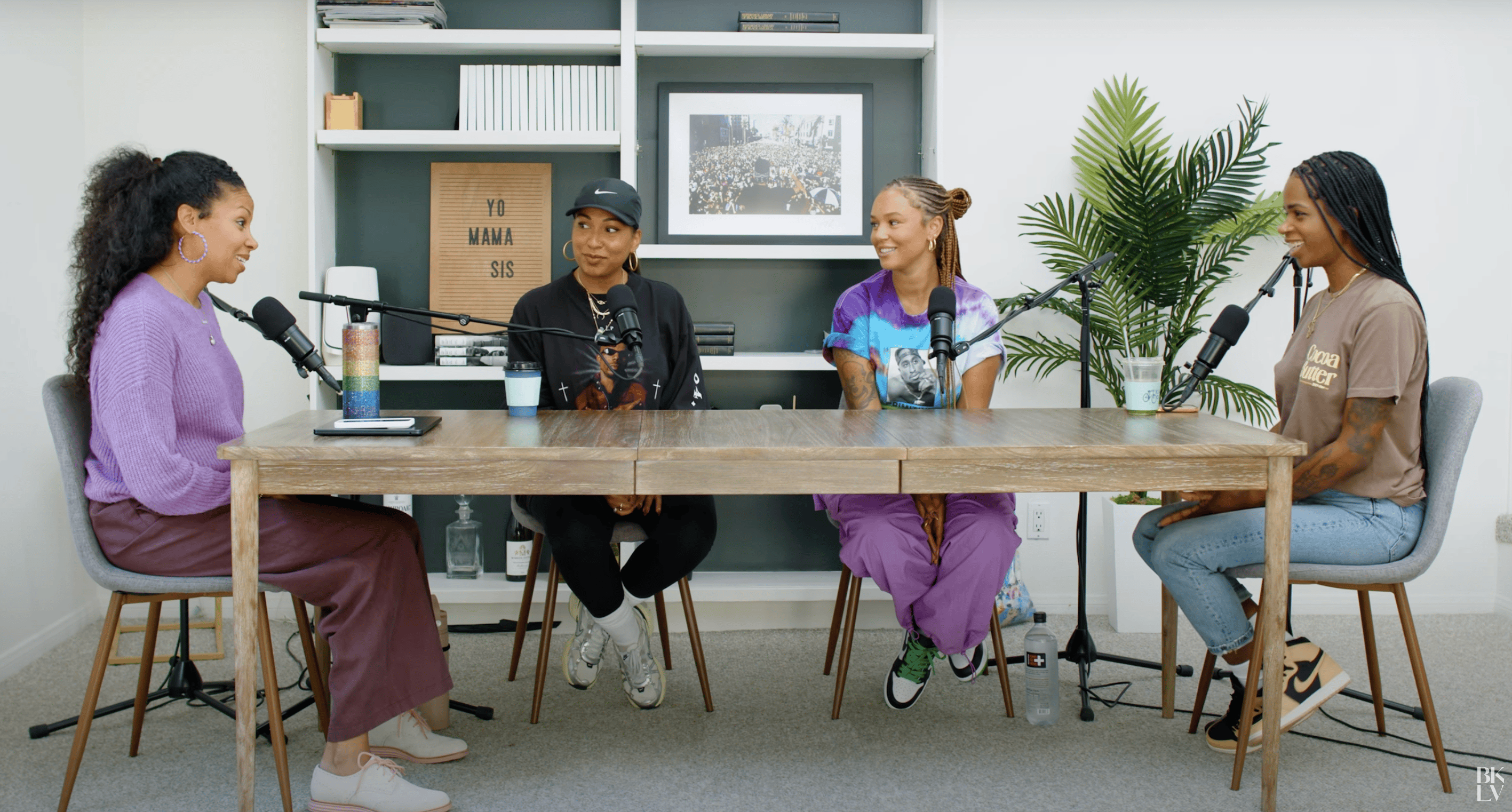 The Mama's Den hosts Codie Elaine Oliver, Melanie Fiona, Felicia LaTour and Ashley Chea - Black Love