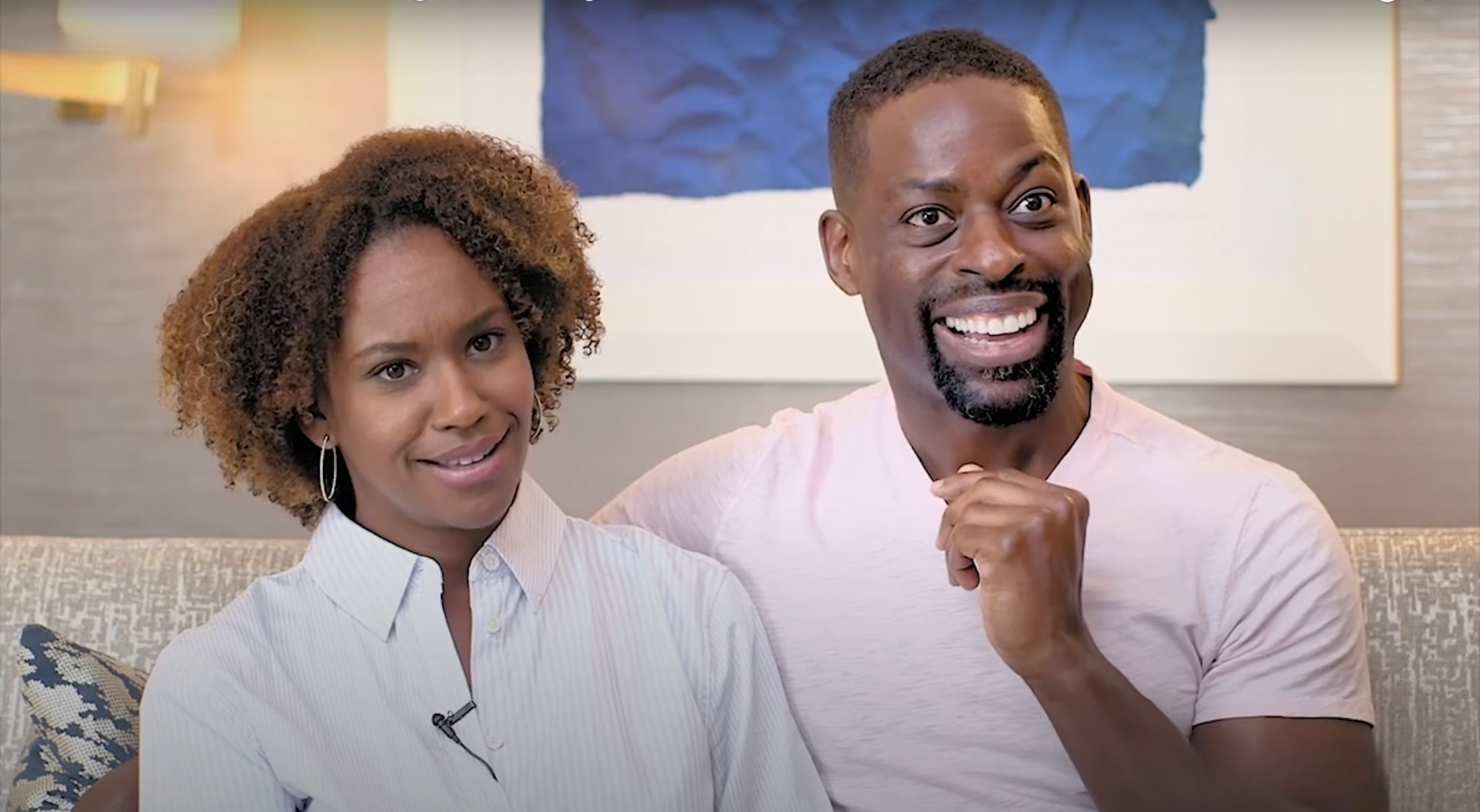 Ryan Michelle Bathe and Sterling K. Brown on Season 2 of "Black Love" - Black Love