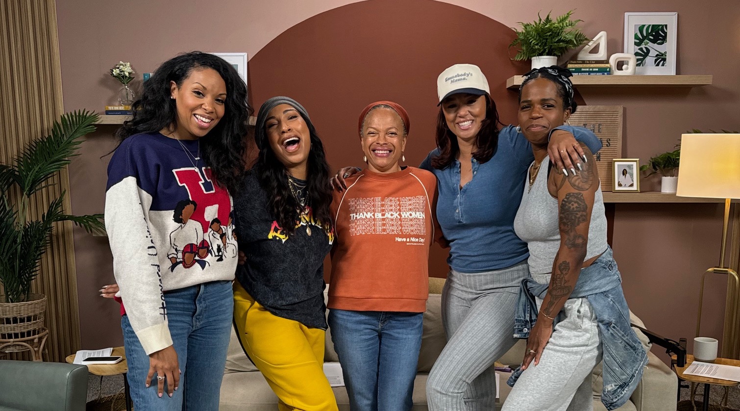 "The Mama's Den" hosts with midwife Kim Durdin - Black Love Black Midwife Kim Durdin Unpacks Black Maternal Health