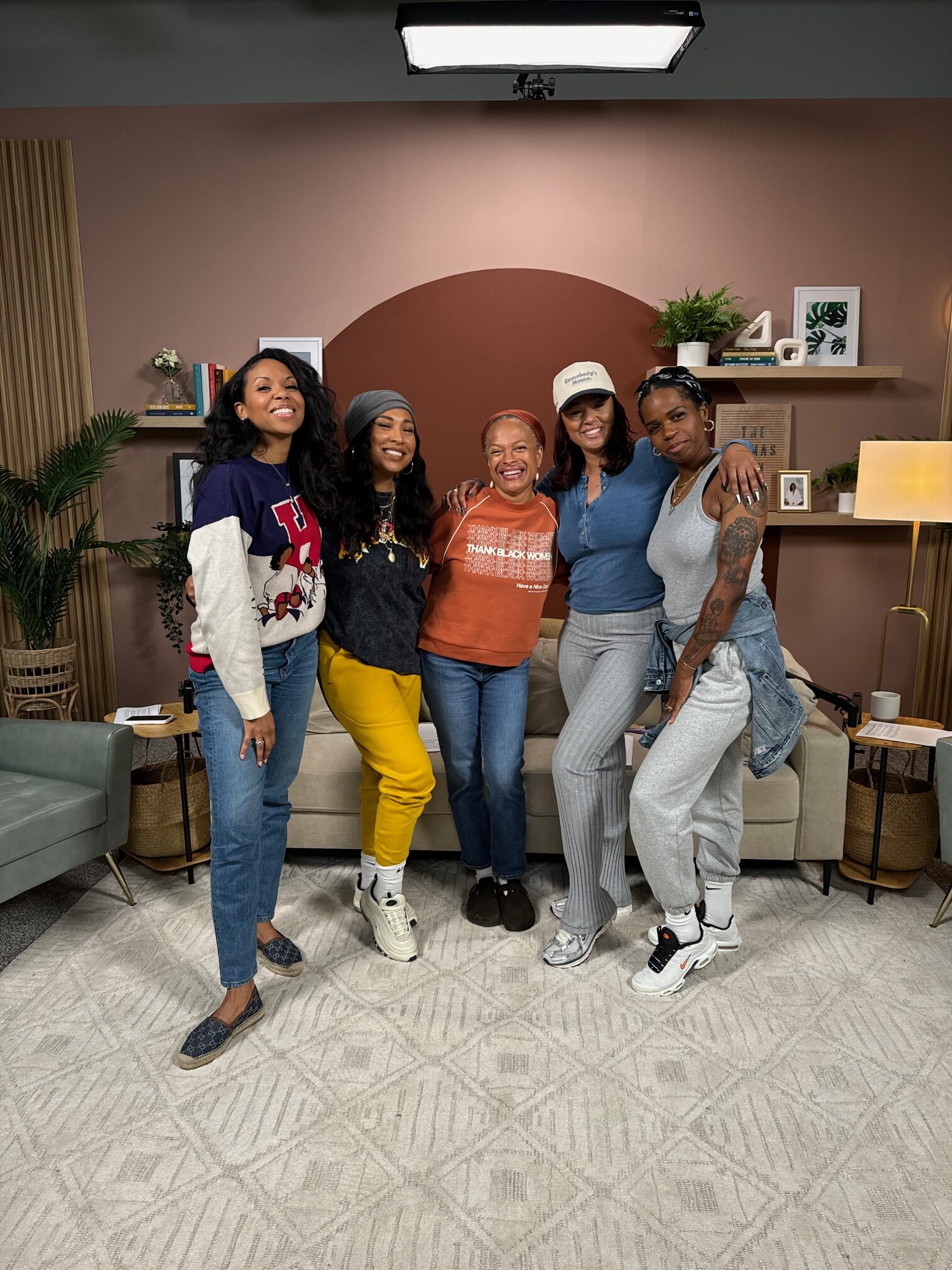 "The Mama's Den" hosts with midwife Kim Durdin - Black Love Black Midwife Kim Durdin Unpacks Black Maternal Health