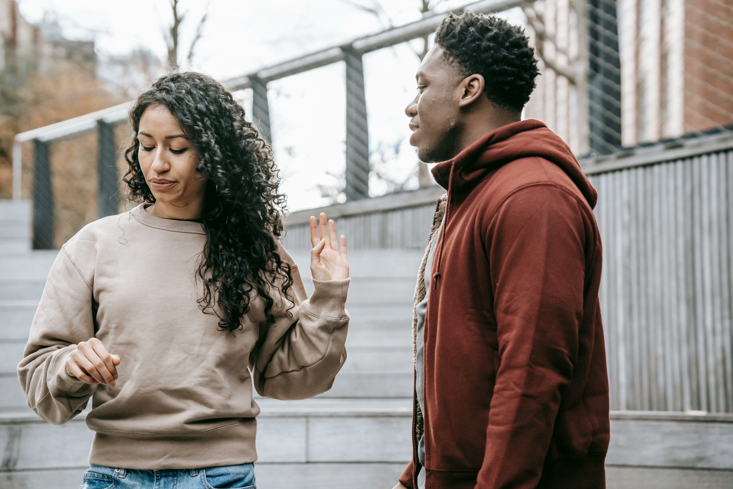couple arguing (Courtesy of pexels.com) - Black Love Understanding the 5 Stress Languages: How We Cope With Pressure in Relationships