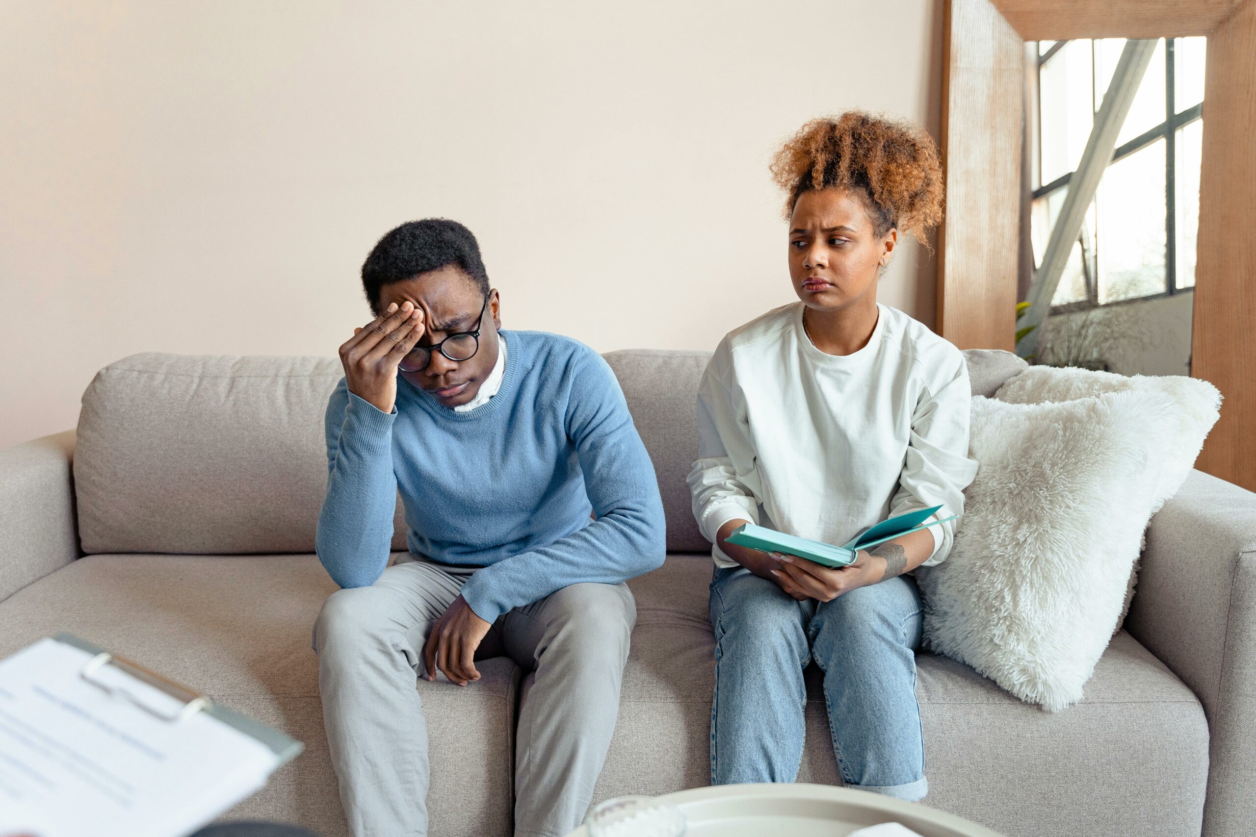 couple arguing (Courtesy of pexels.com) - Black Love 5 Stress Languages: How We Cope With Pressure in Relationships