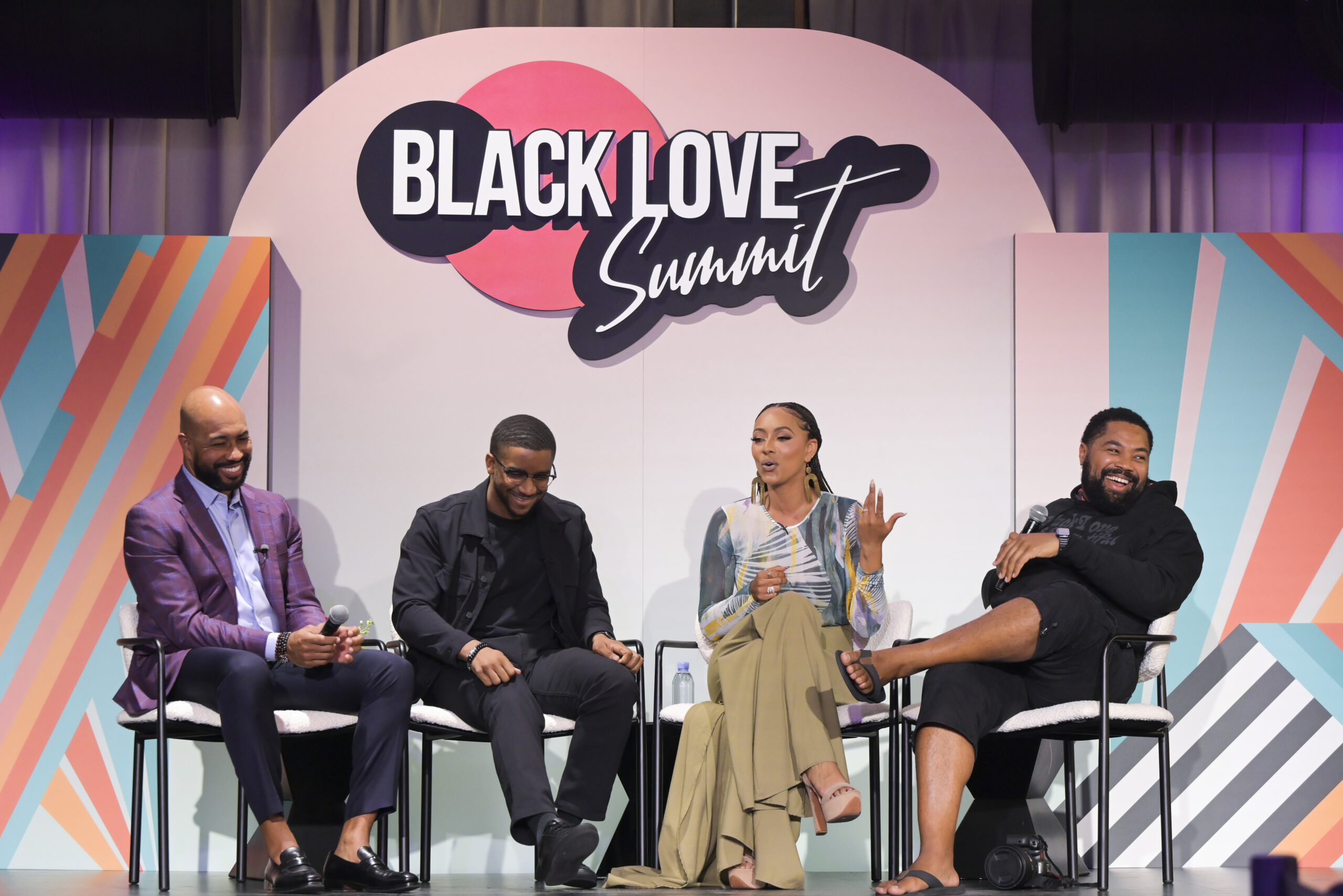 The Impact & Entrepreneurship panel at the 2023 Black Love Summit (Courtesy of Kai Byrd Photography) - Black Love
